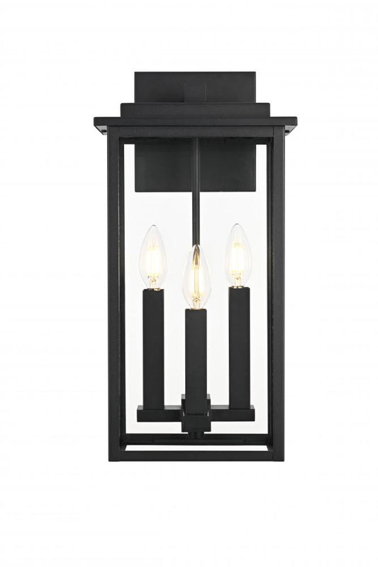 Wall Sconse W9"D 6"H18" Black