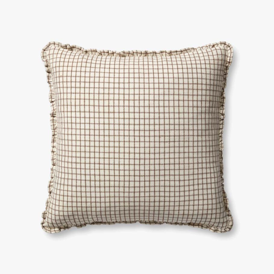 Ivory/Earth Pillow