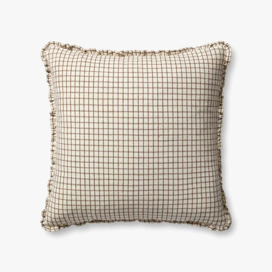 Ivory/Earth Pillow