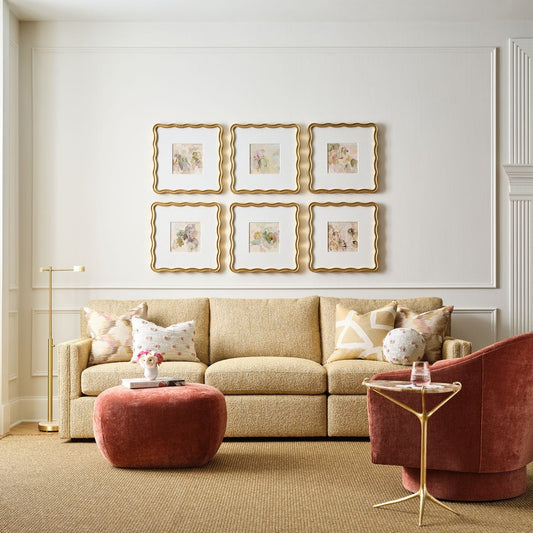 Garden Mist Framed Canvas