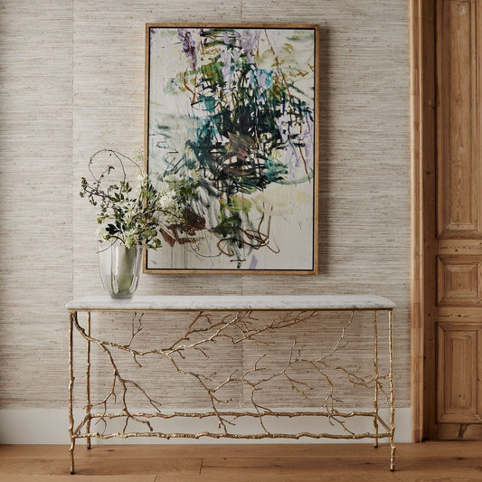 Golden Chestnut Console