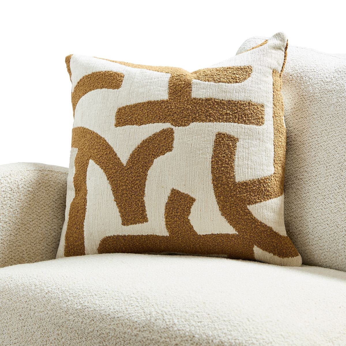 The Flip Side Pillow-Toffee