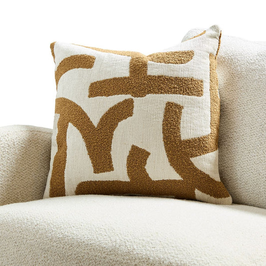 The Flip Side Pillow-Toffee
