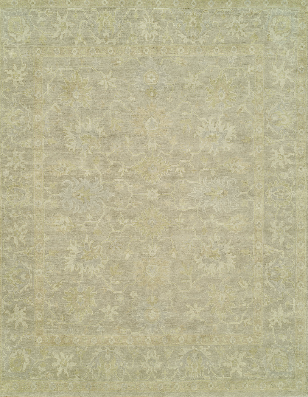 Vintage Earth Hand Knotted 2'x3' Rug