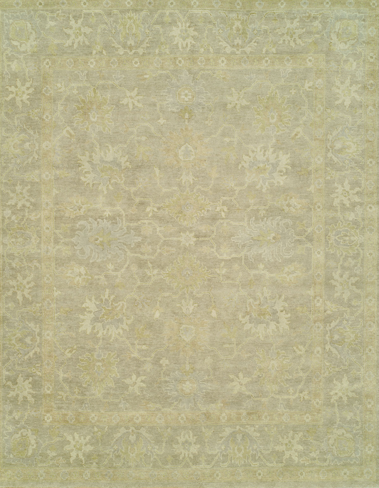 Vintage Earth Hand Knotted 2'x3' Rug