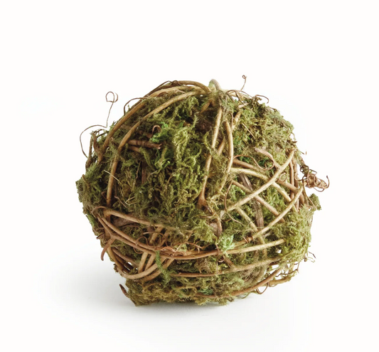 Mossy Vine Orb 4"