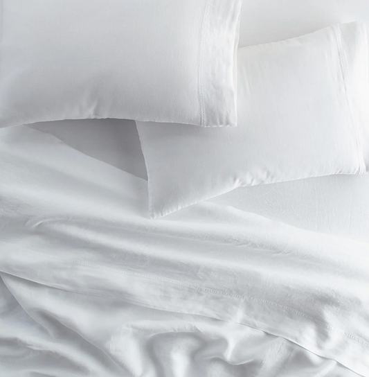 European Washed Linen Sheet Set