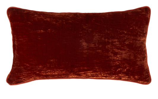 Lexington Clay Velvet Lumbar