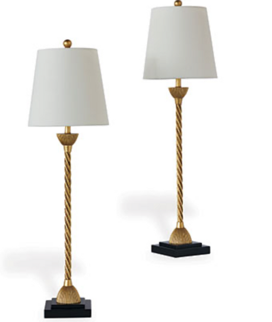 Delfern Gold Buffet Lamp