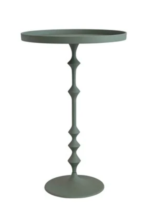 Green Metal Table