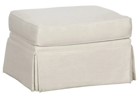 SAVANNAH Skirted Ottoman
