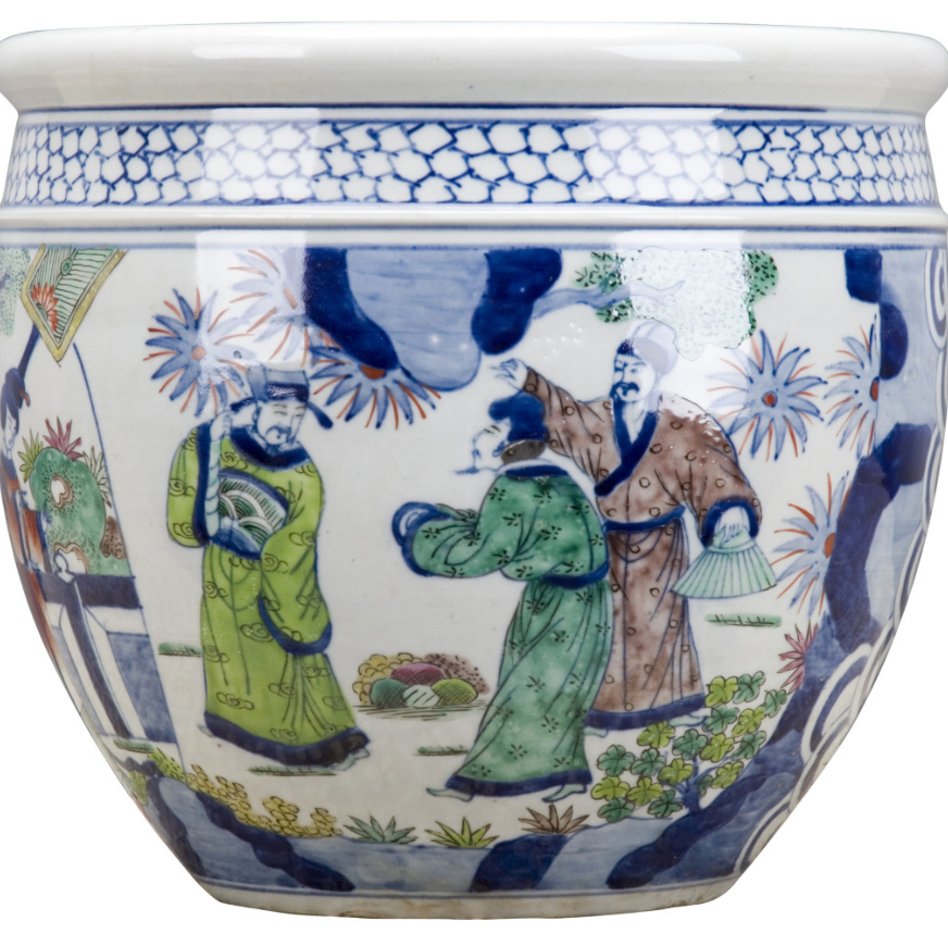 Color Glaze Pot-Ladies