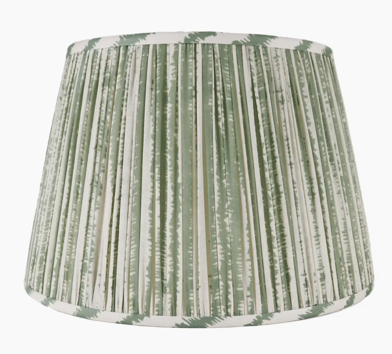 Empire Bark Printed Softback Shirred Shade Green (Shade Only)