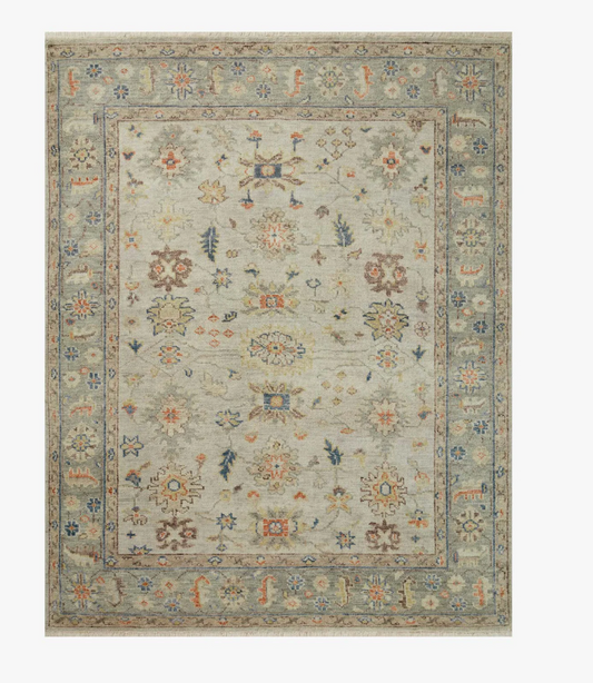 Helena Stone and Multi Rug 5'6x8'6