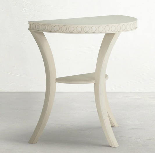 Linda Demilune Console Table