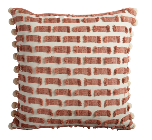 All Fringed Up Rose Feather 14x24