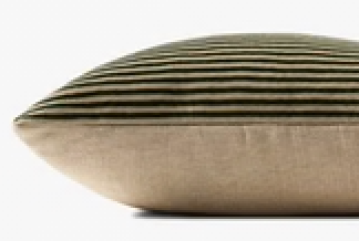 Green Stripe Pillow