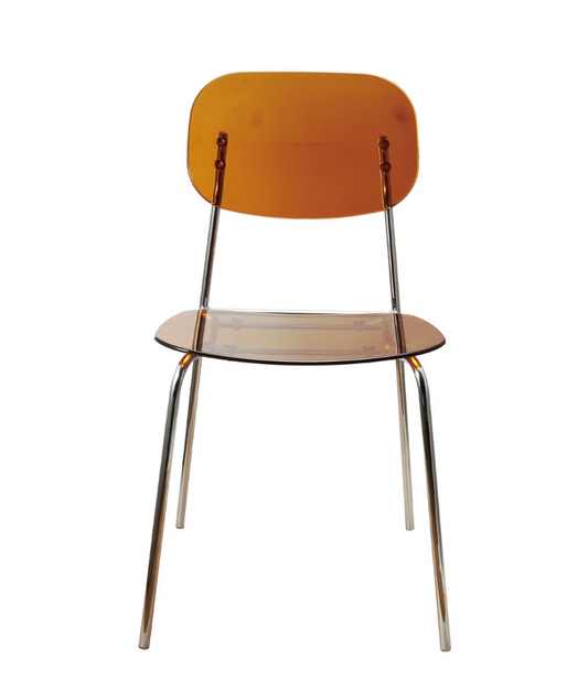 Transparent Plastic Dining Chair