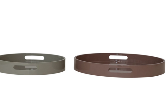 MDF Lacquered Trays w/ Handles