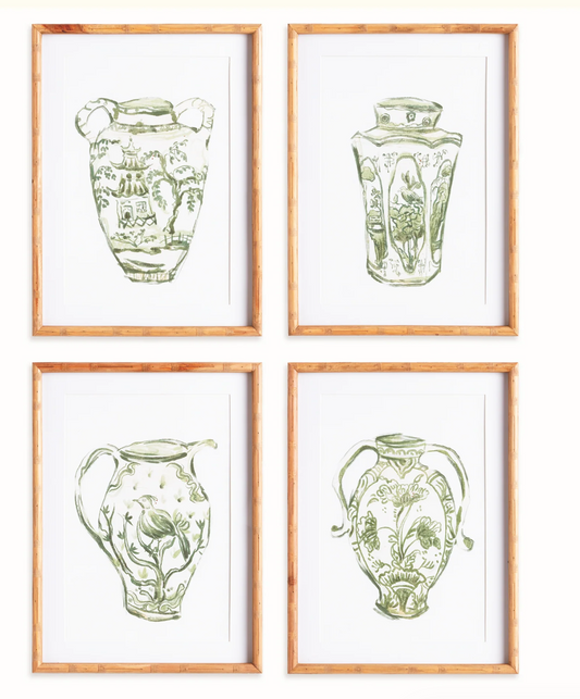 Chinoiserie Jar Print