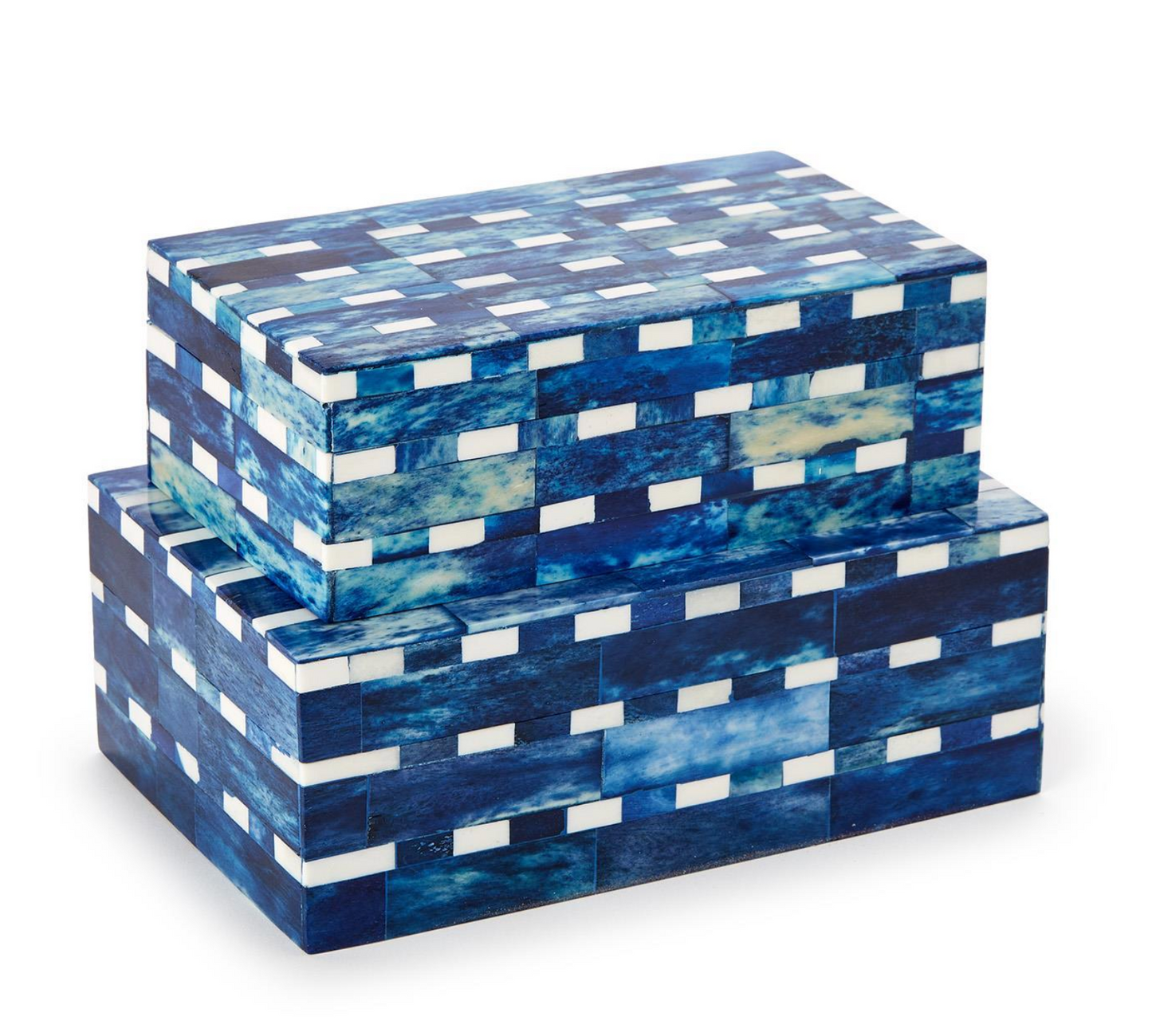 Indigo Covered Box