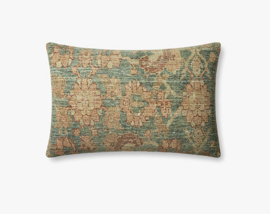 Teal/Terracotta Lumbar