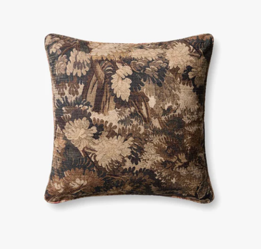 Brown/ Multi Pillow