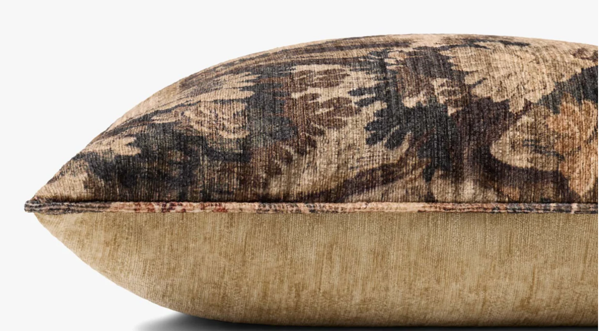 Brown/ Multi Pillow
