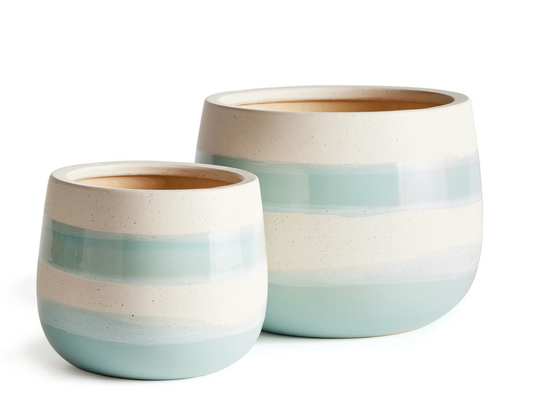 Lia Hand Painted Pot
