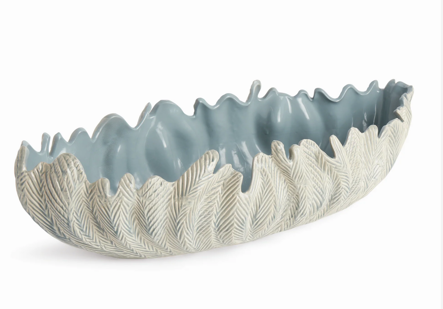 Winslow Decorative Oval Bowl-Blue