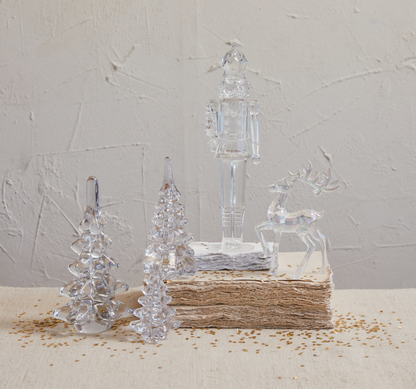 Glass Christmas Tree-Clear