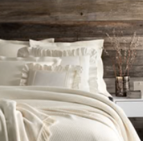 Petite Trellis Matelasse Coverlet