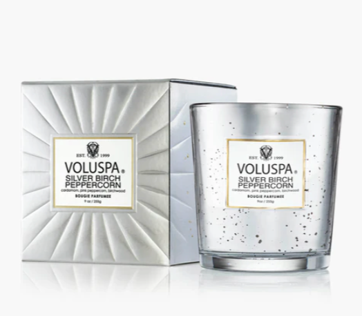 9oz Boxed Speckle Candle