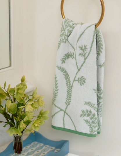 Lee Jofa x Weezie Patterned Hand Towels (pair)