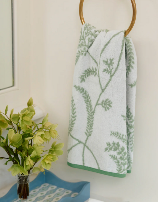 Lee Jofa x Weezie Patterned Hand Towels (pair)