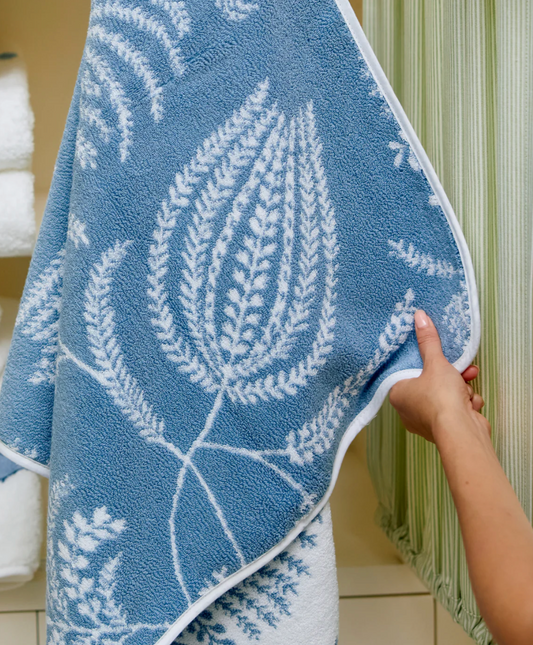 Lee Jofa x Weezie Patterned Bath Towel