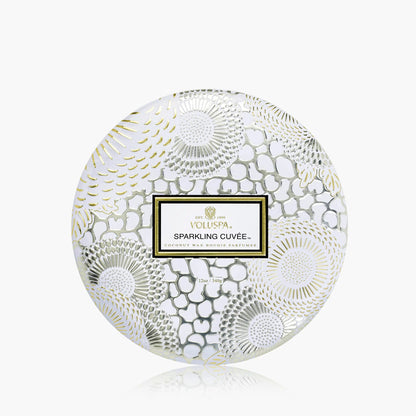 3 Wick Tin Candle
