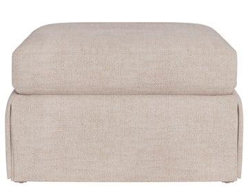 Hudson Skirted Ottoman