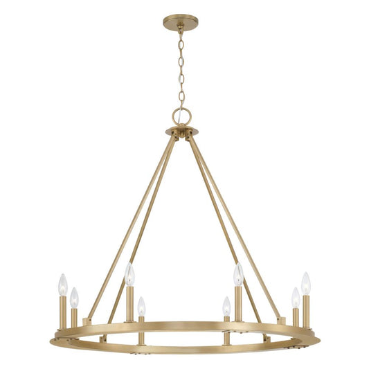 8 Light Ring Chandelier