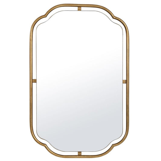Gold Floating Frame Mirror