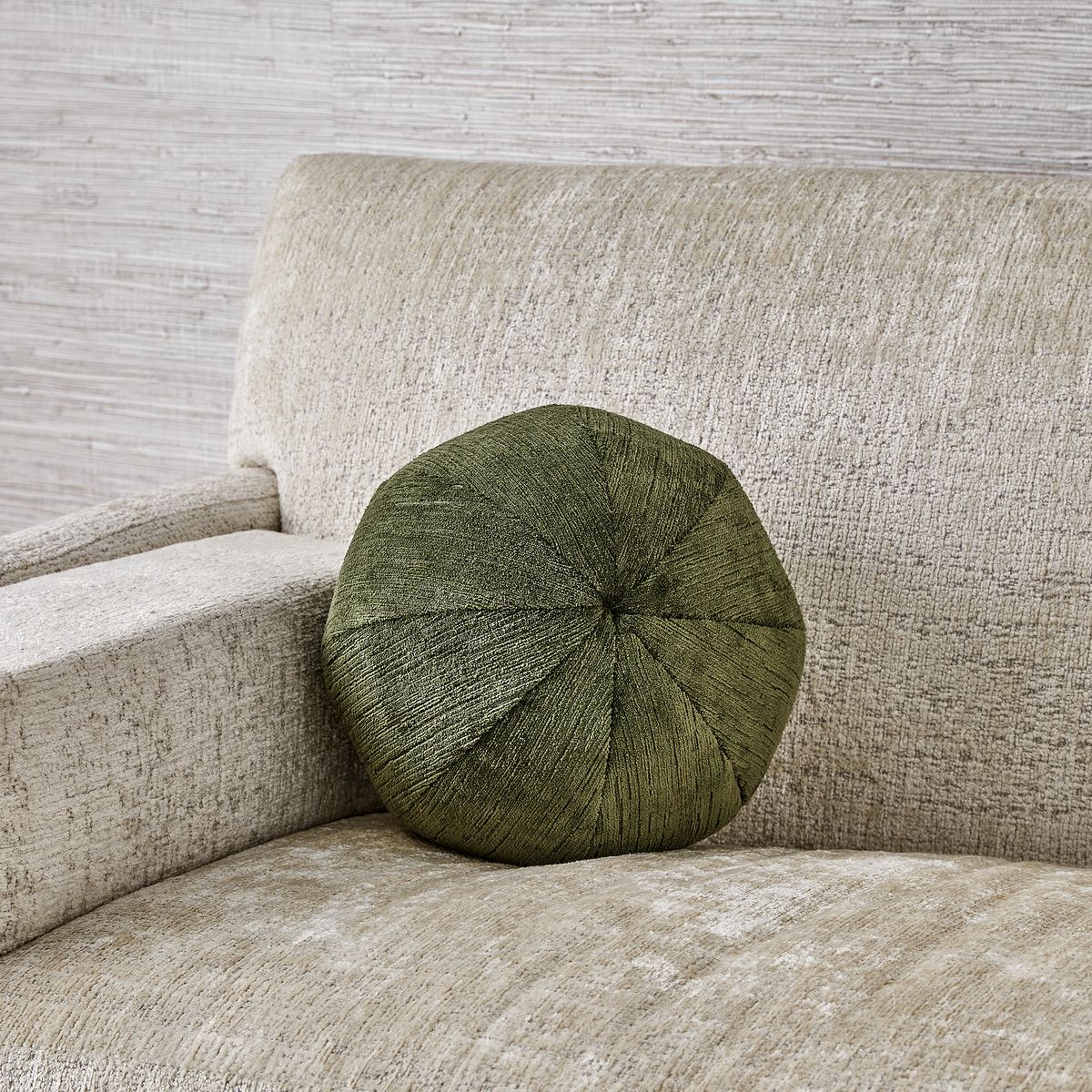 Ball Bearing Pillow Martini Olive