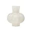 Opaque Camel Glass Vase