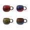 Stoneware Mug w Reactive Glaze-4 Colors