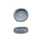 Stoneware Organic Shape Bowl w Reactive Glaze