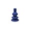 Stoneware Candle Holder w Latex Finish
