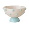 Resin Hobnail -Milky White & Blue