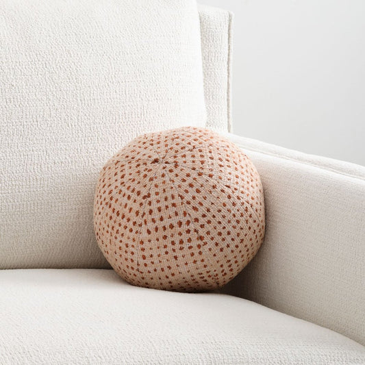 Ball Bearing Pillow Dotted Peach