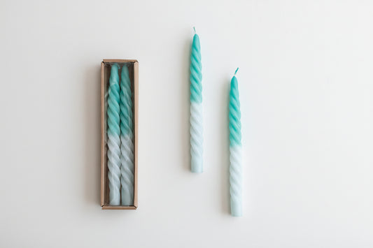 Swirl taper Candles