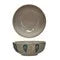 Stoneware Bowl-Green and Blue