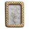 Mango Wood Photo Frame w Diamond Pattern
